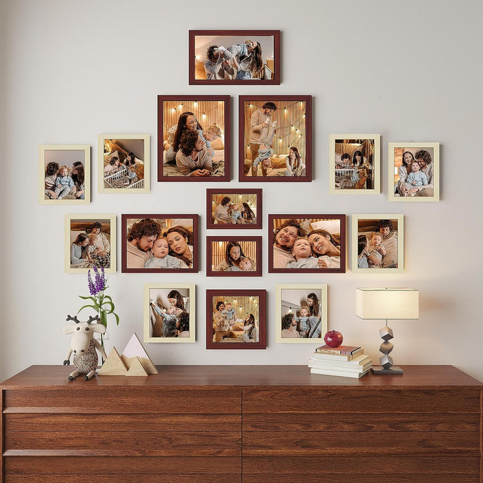 Large Collage Wall Photo Frame For Home Decoration. (Mix Sizes)