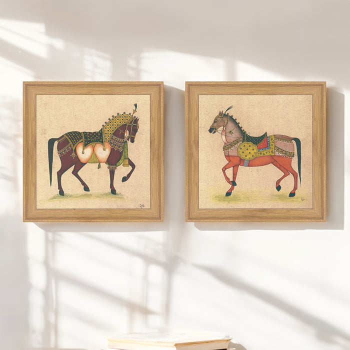 Artistic Framed Art Print, Premium Framed Porch Posters For Living Room ( Size: 15x15 Inch)