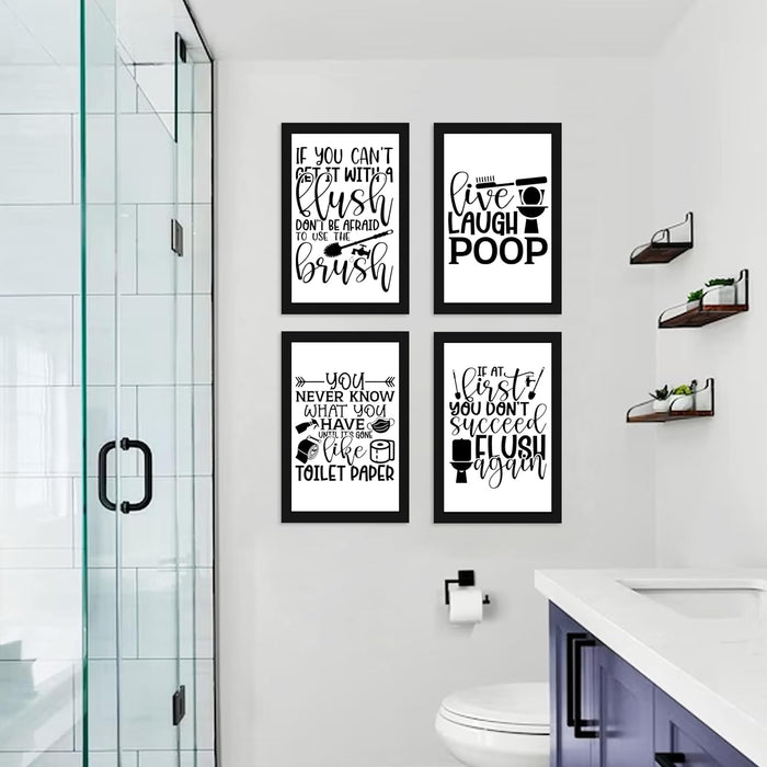 Art Street Be you heart love Walls Art Print for Kids Room Decoration (Set of 4, 8.9x12.8 Inch, A4)