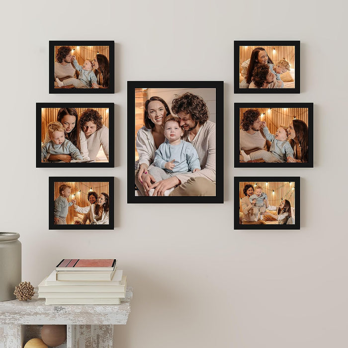 Large Collage Wall Photo Frame For Home Decoration. (Mix Sizes)