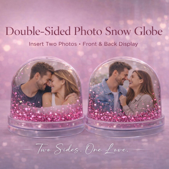 Art Street Pink Heart Glitter Liquid Photo Frame, Tabletop Frame with Swirling Glitter Hearts, Acrylic Water Frames for Valentine's Day Gift, Romantic Keepsake, Personalized Photo Gift, 3.5x3.5 Inch