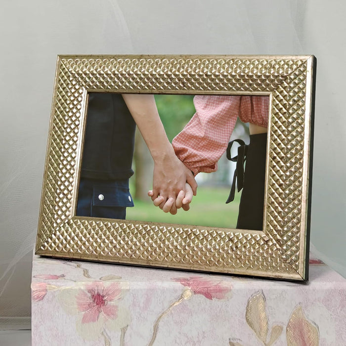 Photo Frame for Table, Plexi Glass, Engineered Wood Photo Frame.