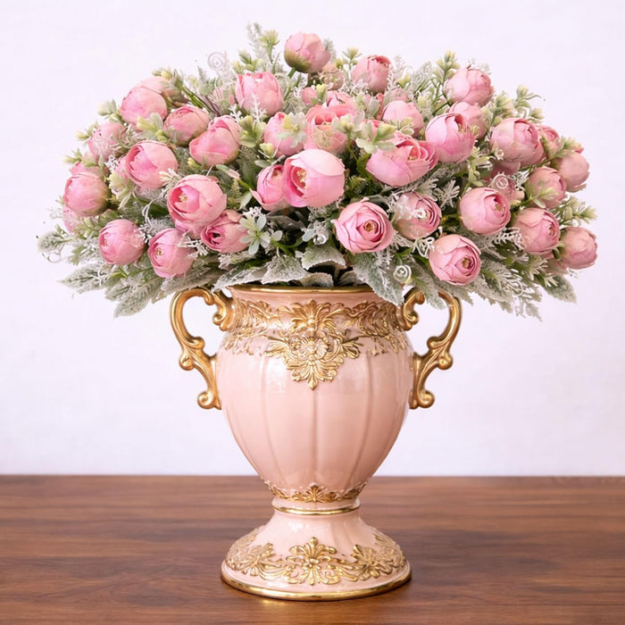 Art Street Artificial Pink Rose Flowers Bunch