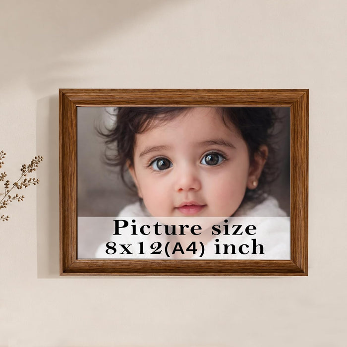 Natural Cave Wall Hanging Frame Wooden Picture Frame for Home Decoration