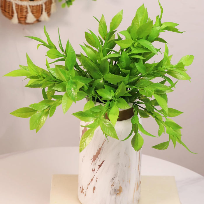 Art Street Artificial Curry Tree Leaves Bunch for Vase Ideal for Home Décor