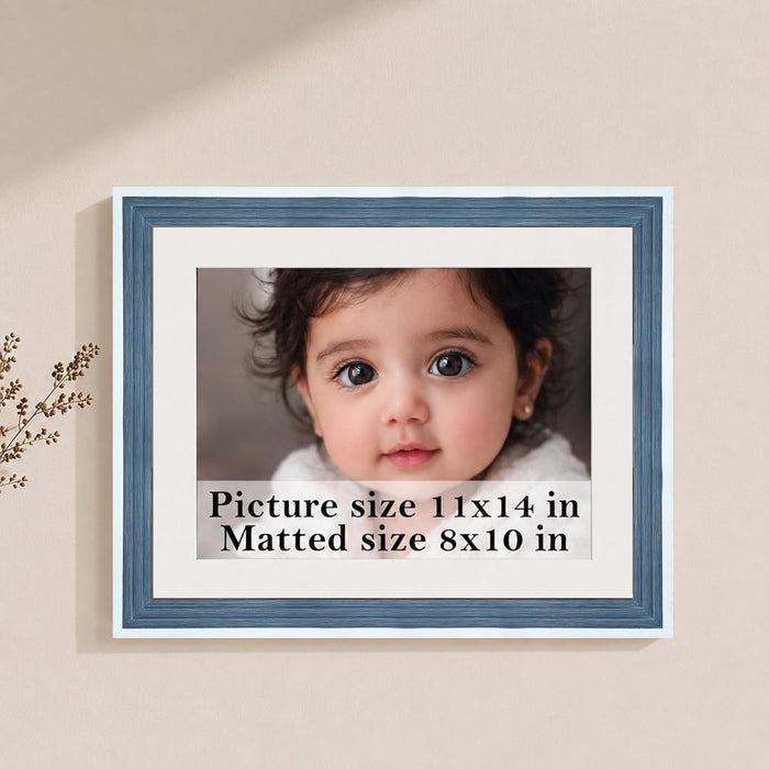 Natural Step Wall Hanging Frame Wooden Picture Frame for Home Decoration