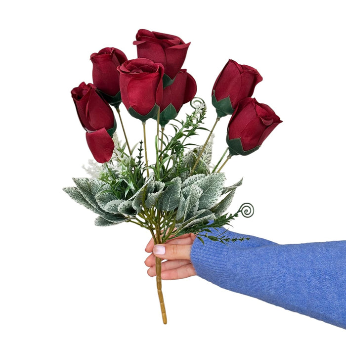 Art Street Artificial Red Rose Flowers Bouquet for ' S Day, Rose Flowers Bunch