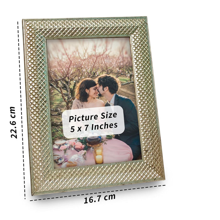 Photo Frame for Table, Plexi Glass, Engineered Wood Photo Frame.