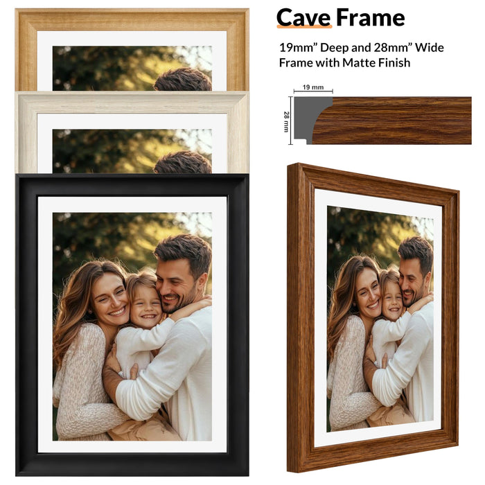 Art Street Wooden Wall Photo Frame Collage Set for Living Room Decor | Multi Picture Frames Gallery Set for Family Photos | Wall Hanging Frame Set for Home, Bedroom, Hallway Decoration