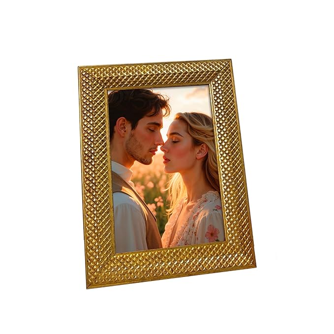 Photo Frame for Table, Plexi Glass, Engineered Wood Photo Frame.