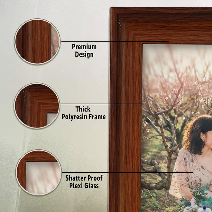 Decoralicious Natural Cave Table Photo Frame/Wall Hanging (Cave)