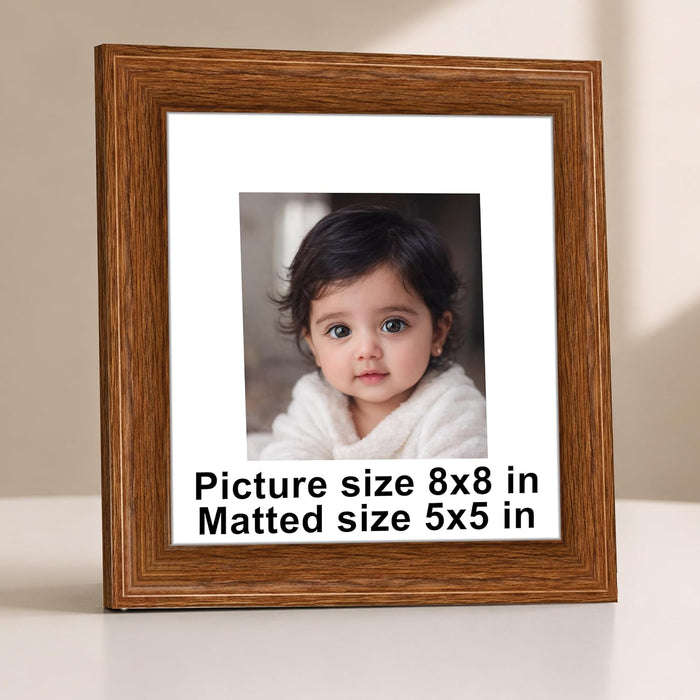 Natural Cave Table Photo Frame Wooden Picture Frame for Home Decoration