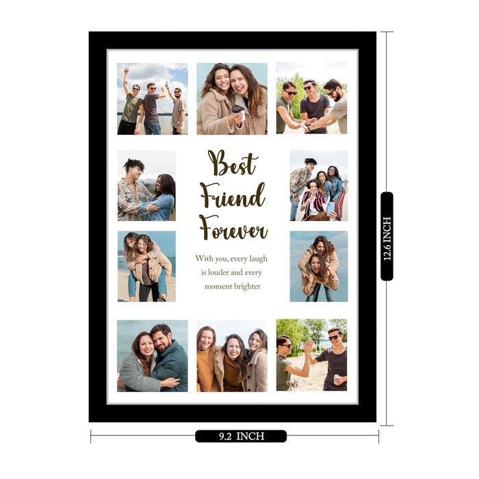 Personalized Best Friend Wall Photo Print, Photo Upload Customized Photo Frame. (Friendship Day  Special)