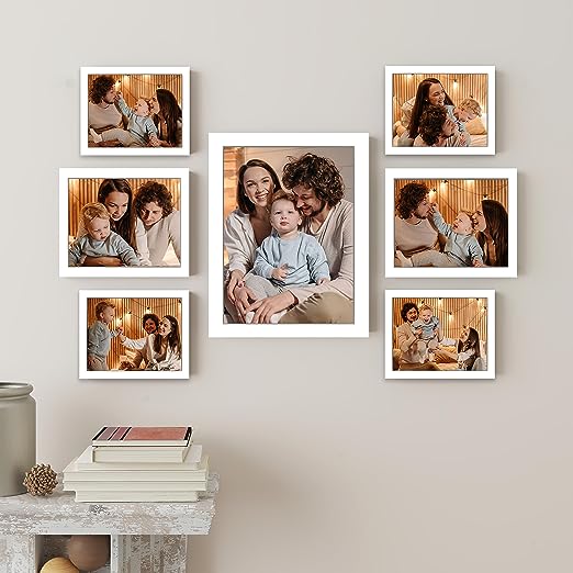 Large Collage Wall Photo Frame For Home Decoration. (Mix Sizes)