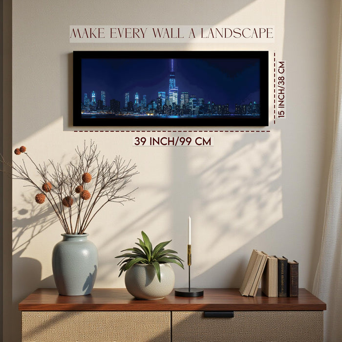 Wall Art Framed Luxury Paintings for Home Decoration, Living room, Bedroom and Office Decoration (99x38 CM)