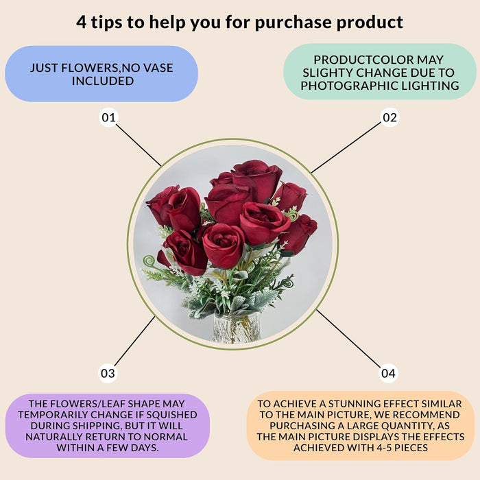 Art Street Artificial Red Rose Flowers Bouquet for ' S Day, Rose Flowers Bunch