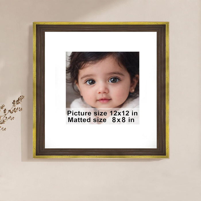 Natural Step Wall Hanging Frame Wooden Picture Frame for Home Decoration