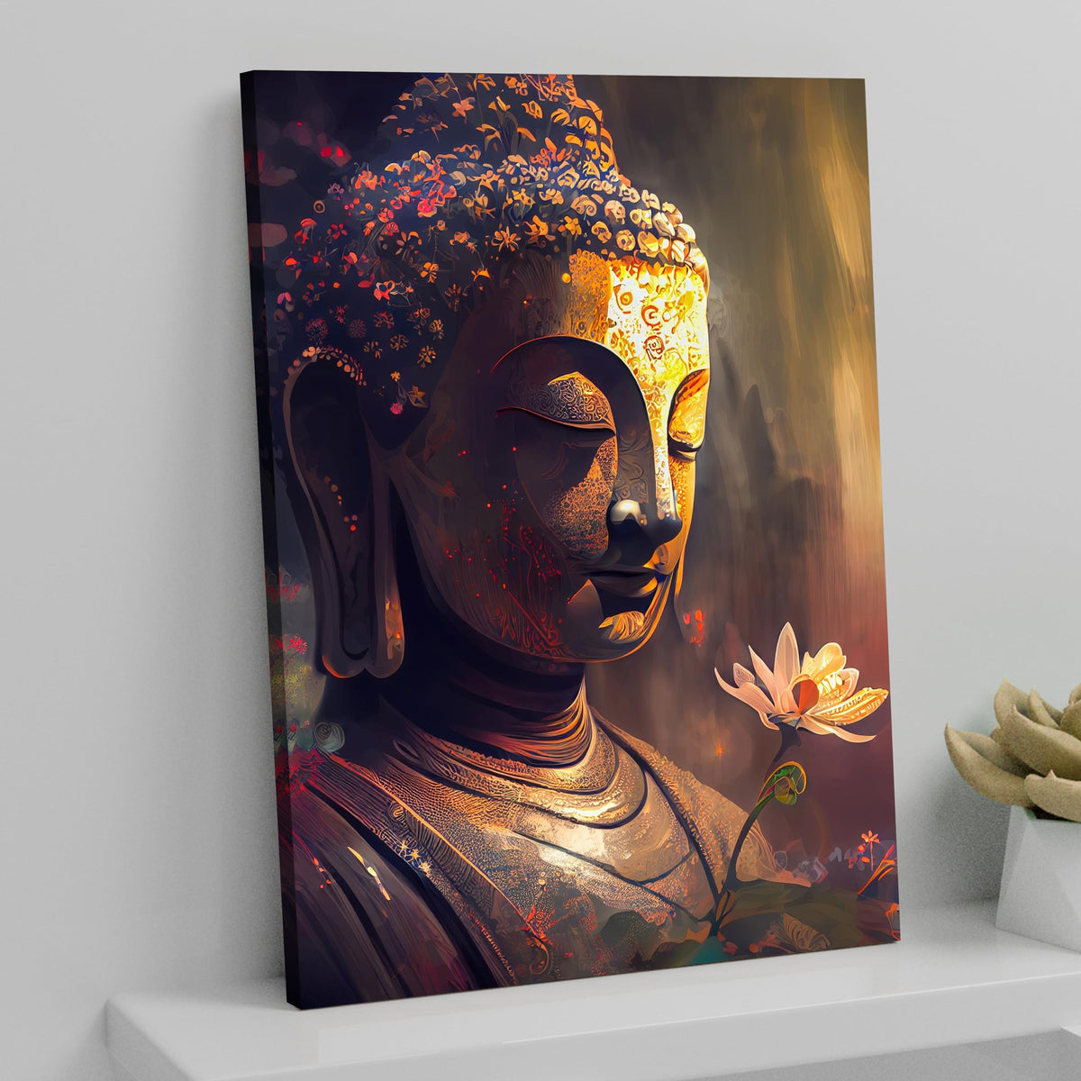 Buddha canvas discount