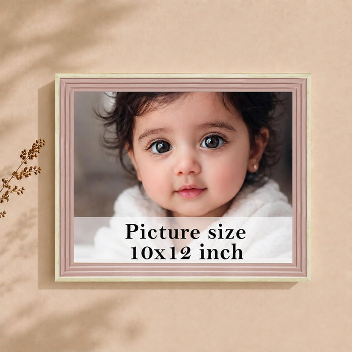 Natural Step Wall Hanging Frame Wooden Picture Frame for Home Decoration
