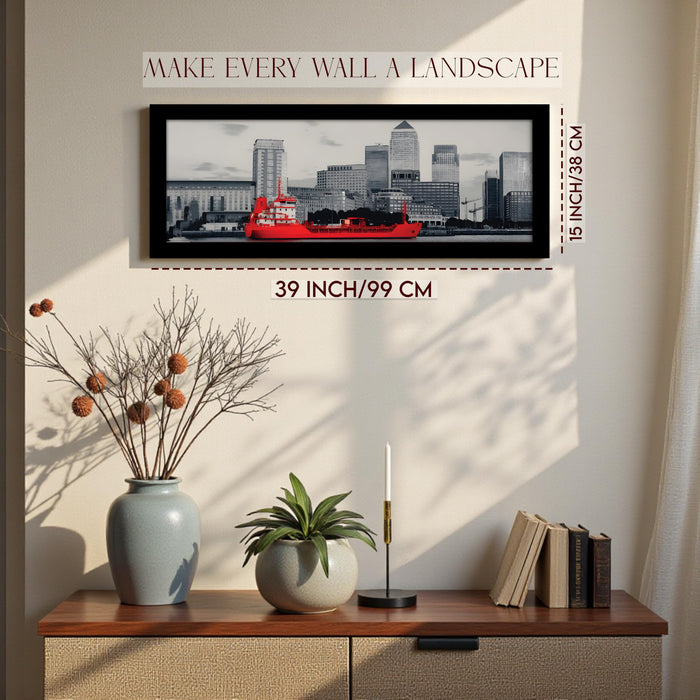 ll Art Framed Luxury Paintings for Home Decoration, Living room, Bedroom and Office Decoration (99x38 CM)