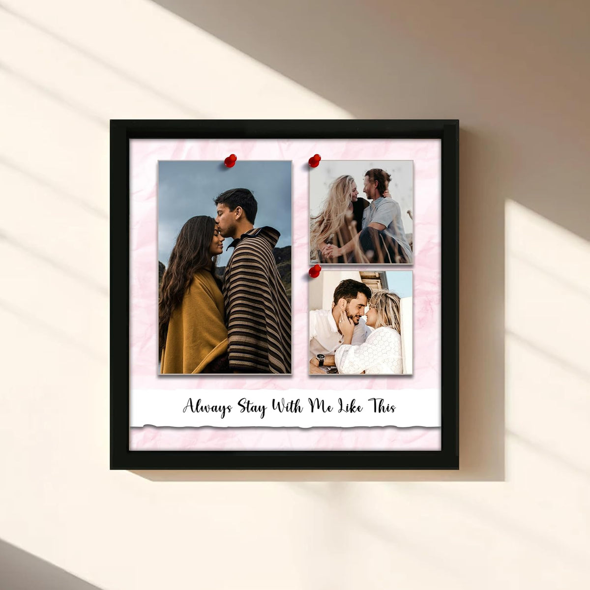 SNAP ART Personalized Gift Collage Photo With Customizable Text Gift f ...