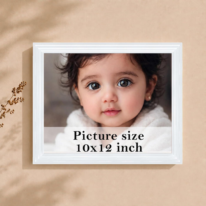 Natural Step Wall Hanging Frame Wooden Picture Frame for Home Decoration