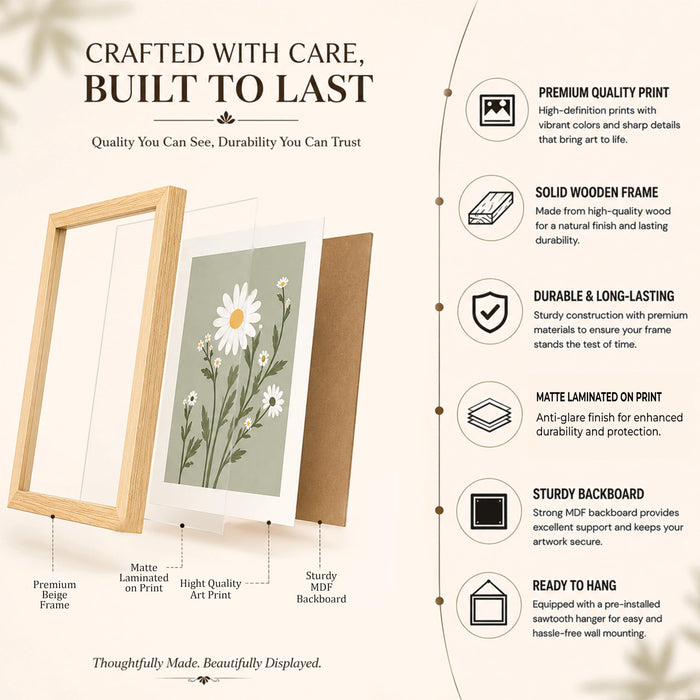 Nine Forms of Nav Durga Wall Art Painting Set of 9 with Frames 9x9 Inch, Hindu Goddess Navratri Decorative Wall Paintings & Showpiece, Spiritual Religious Wall Decor for Living Room, Pooja Room
