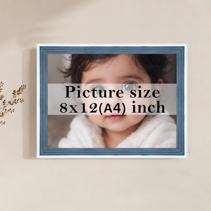Natural Step Wall Hanging Frame Wooden Picture Frame for Home Decoration