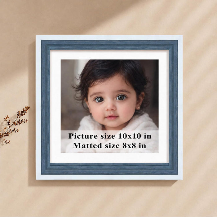 Natural Step Wall Hanging Frame Wooden Picture Frame for Home Decoration