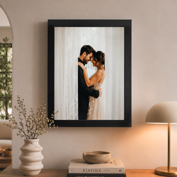 Synthetic Wood Wall Photo Frame for Home and Office Wall Décor in Multicolor and Sizes