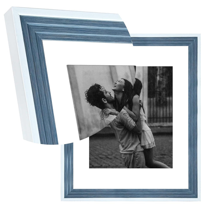 Art Street Set of 4 Individual Couple Photo Frame/Wall Hanging for Home Décor - (Royal Step Premium 3D Frame)