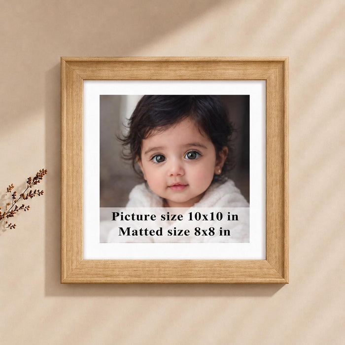 Natural Cave Wall Hanging Frame Wooden Picture Frame for Home Decoration