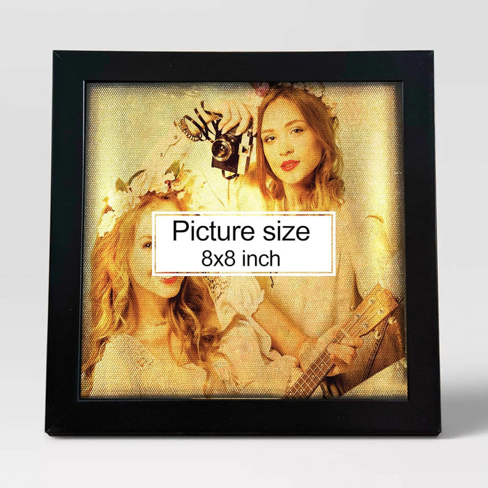 Personalized Best Friend Wall Photo Print, Photo Upload Customized Photo Frame. (Friendship Day  Special)