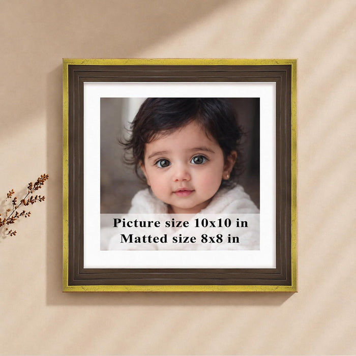 Natural Step Wall Hanging Frame Wooden Picture Frame for Home Decoration