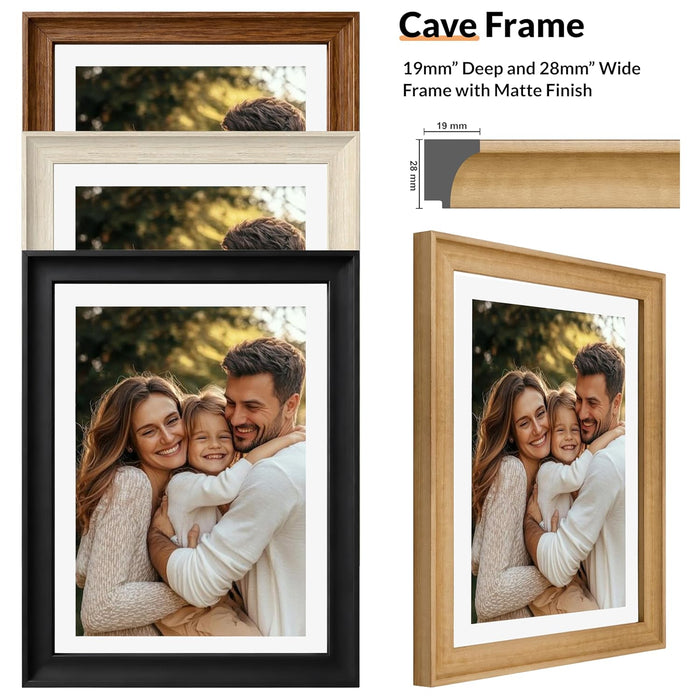 Natural Cave Table Photo Frame Wooden Picture Frame for Home Decoration