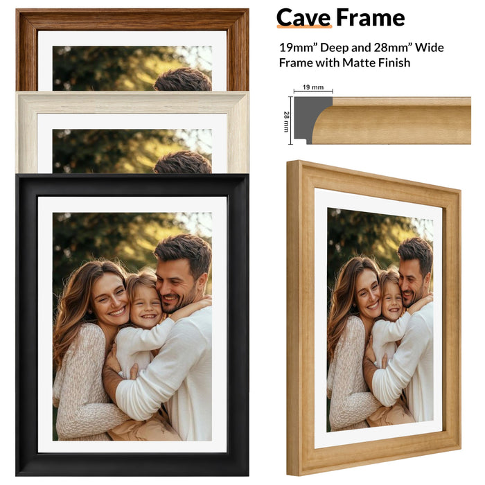 Art Street Wooden Wall Photo Frame Collage Set for Living Room Decor | Multi Picture Frames Gallery Set for Family Photos | Wall Hanging Frame Set for Home, Bedroom, Hallway Decoration