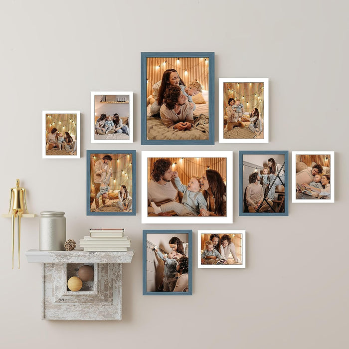 Large Collage Wall Photo Frame For Home Decoration. (Mix Sizes)