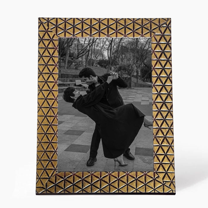 Photo Frame - Designer Table Photo Frame, Wall Mount for Home Decor, (Size - 5x7 inch)