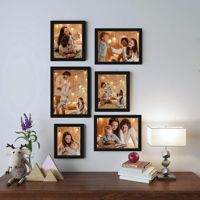 Large Collage Wall Photo Frame For Home Decoration. (Mix Sizes)