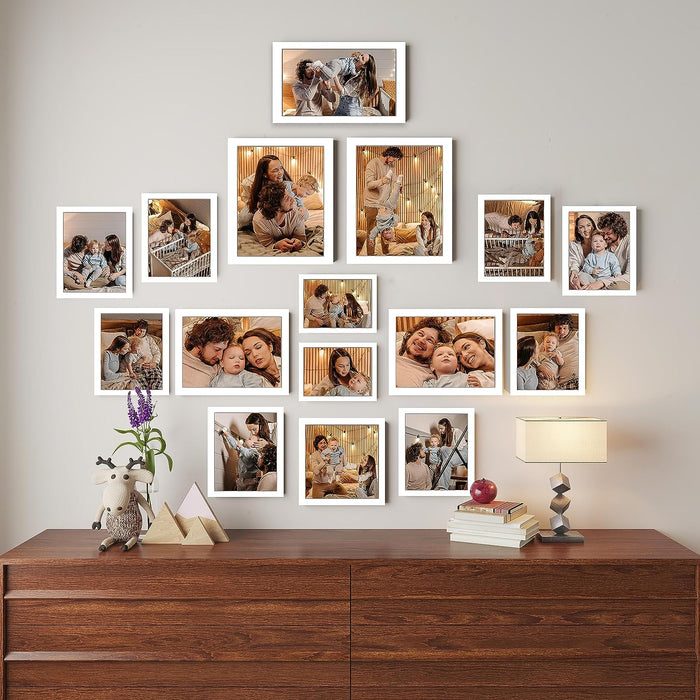 Large Collage Wall Photo Frame For Home Decoration. (Mix Sizes)