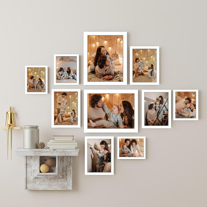 Large Collage Wall Photo Frame For Home Decoration. (Mix Sizes)