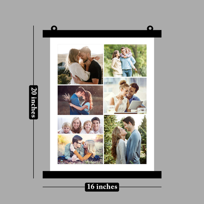 SNAP ART Customized/Personalized Family with Photo Collage print For Gift.