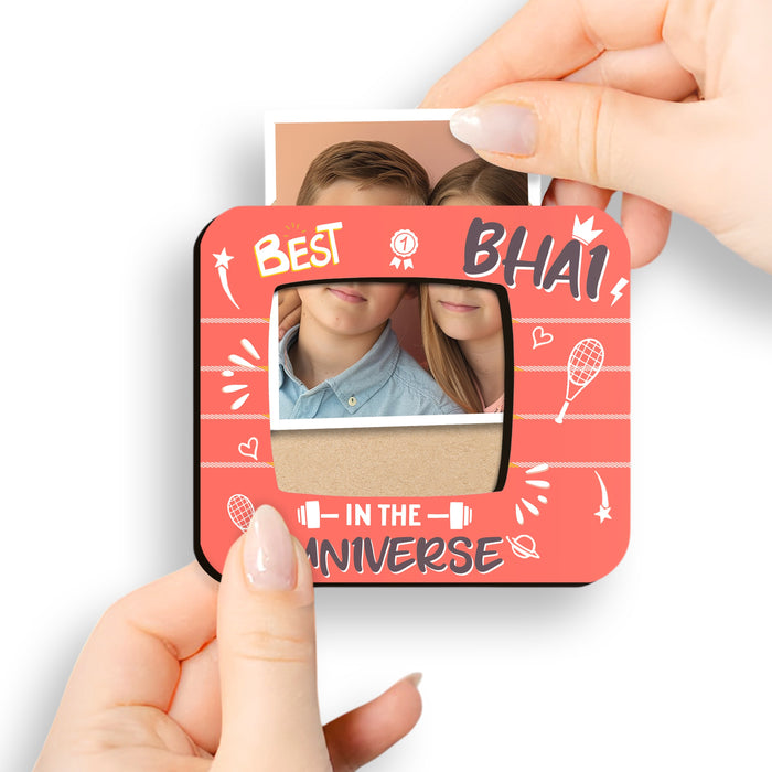 Fridge Magnet Photo Frame, Decorative Magnetic Photo Frames for Fridge Panel, Locker, Office Cabinet, or Metal Surface