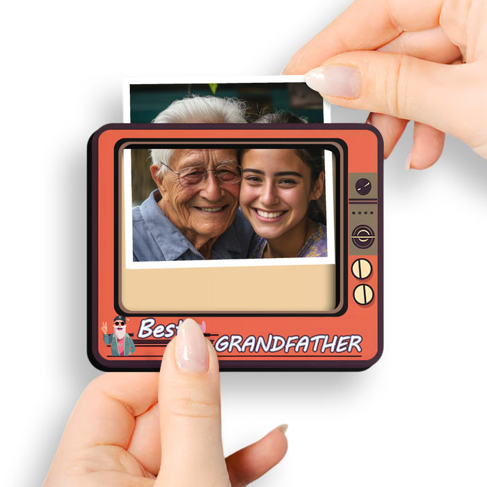 Fridge Magnet Photo Frame, Decorative Magnetic Photo Frames for Fridge Panel, Locker, Office Cabinet, or Metal Surface