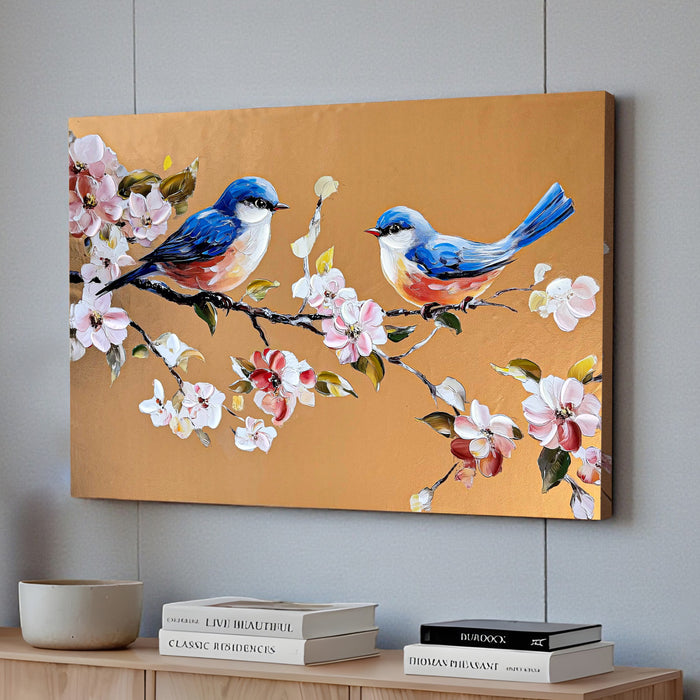 Stretched Canvas 3D Wall Art Textured Painting, Stretched Canvas Zen Spiritual Artwork Hand-Painted Tranquil Meditation Room Decor, Giclée Print 61x91 cm