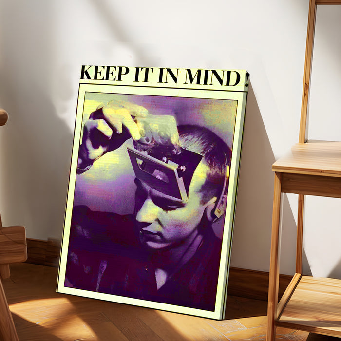 Contemporary Cow Stretched Canvas Painting Print for Wall Art, Wall Art Motivational Stretched Canvas Prints 41x56 cm