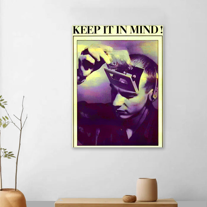 Contemporary Cow Stretched Canvas Painting Print for Wall Art, Wall Art Motivational Stretched Canvas Prints 41x56 cm