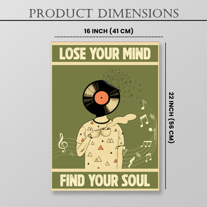 Contemporary Cow Stretched Canvas Painting Print for Wall Art, Wall Art Motivational Stretched Canvas Prints 41x56 cm