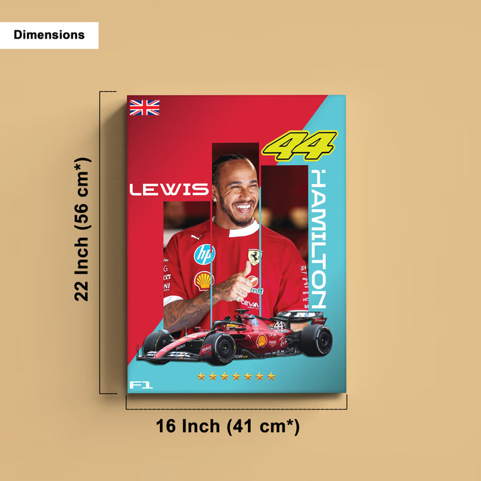 Stretched Canvas Racing Car Painting Wall Art, Motorsport Style Poster, Stretched Canvas Racing Art Print Home Decor 41x56 cm / 56x86 cm