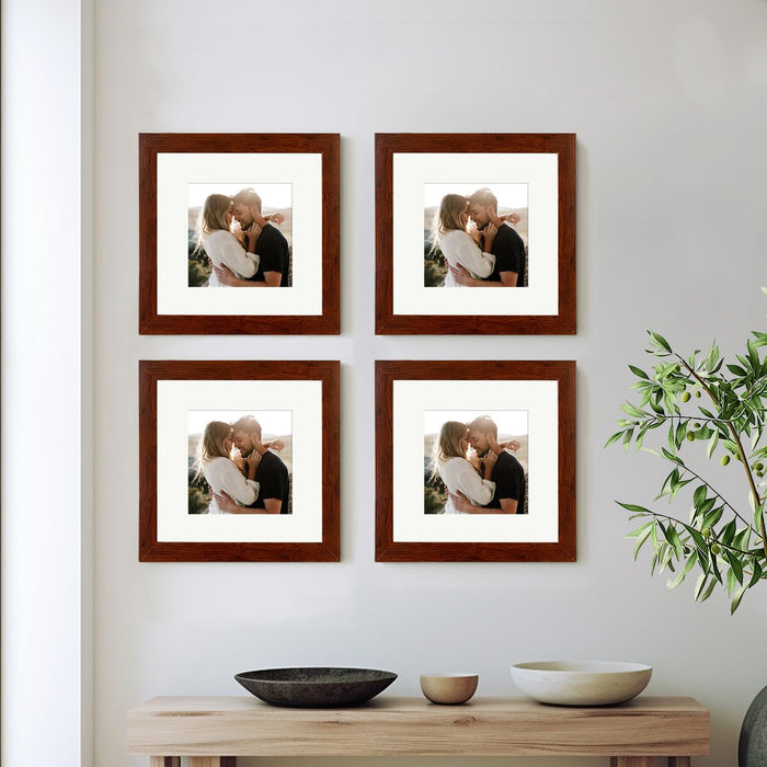 Art Street Set of 4 Wall Mounted Premium 3D Photo Frame Wall Hanging Individual Collage ( Ph- 1928 )